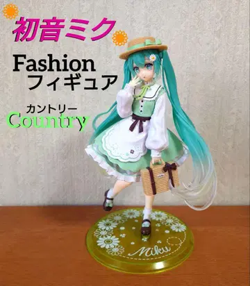 하츠네 미쿠 Fashion Country 피규어 상자 없음