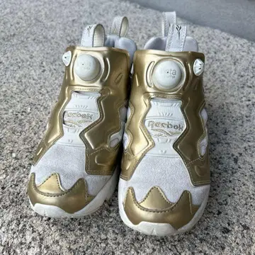리복 Reebok 펌프 퓨리 23cm 골드