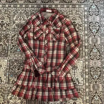 LIZ LISA 리즈리사 그런지 모리걸 체크 원피스