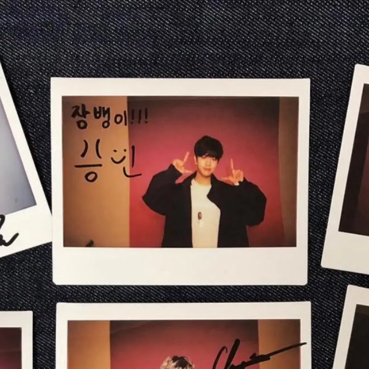 Stray Kids Seungmin Signed Polaroid | Bunjang Global
