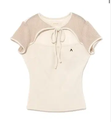 당일 발송 아이보리 Roy ribbon tops andmary