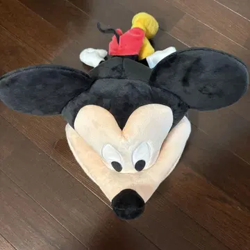 미키마우스 봉제 인형 모자 약 30cm