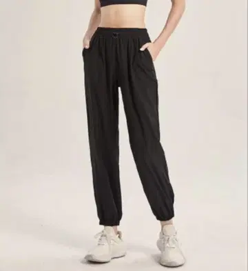 요가웨어/조거 팬츠 블랙 sizeM