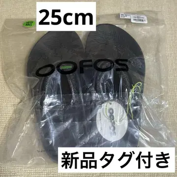 [새상품] OOFOS 우포스 ORIGINAL 리커버리 샌들 BLACK