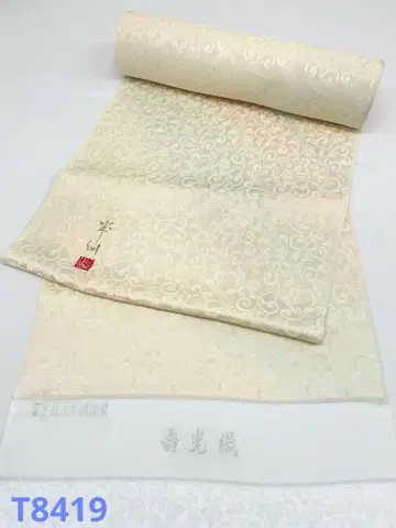 코몬 문양 의장 수코우 직조 그러데이션 순수 실크 옷감