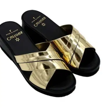 금 GOLD L 사이즈 샌들