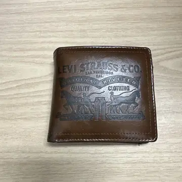 LEVI STRAUSS & CO. 접이식 지갑 브라운