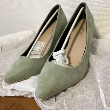 미사용 새상품 SESTO 펌프스 7cm 힐 민트 24.5