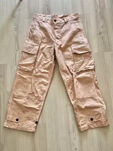 우티 outil 카고 팬츠 살몬 핑크 사이즈 12