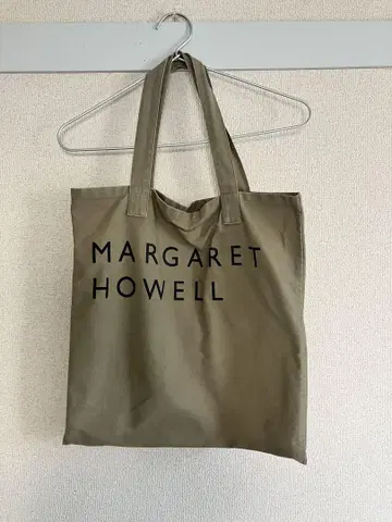 MARGARET HOWELL 토트백 카키