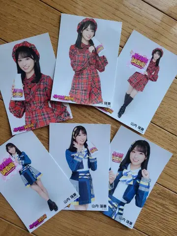 AKB48 야마우치 미즈키 사진 6매 세트