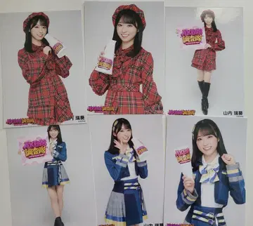 가격 인하! AKB48 야마우치 미즈키 사진 6매 세트 AKB 조사대