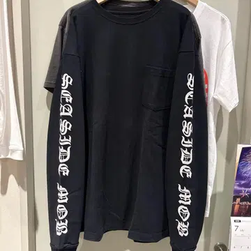 RHC SEASIDE MOB 블랙 긴팔 티셔츠