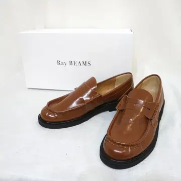 Ray BEAMS 24cm 가죽 로퍼
