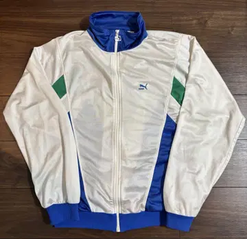 PUMA 자켓 화이트/블루