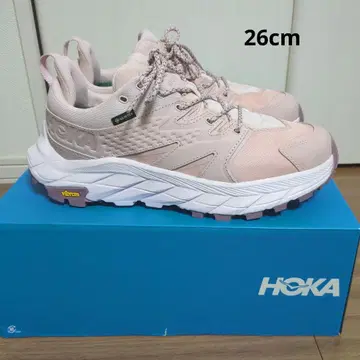 호카 미사용 ANACAPA LOW GTX 26cm 스니커즈 핑크