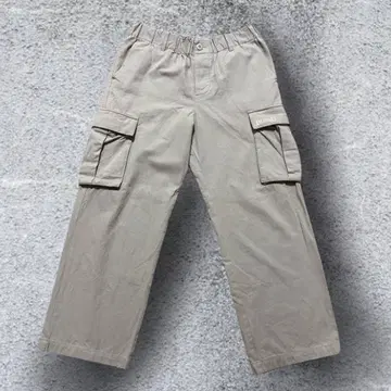 BLESSU cargo pants 완판템 그레이 와이드 카고 팬츠