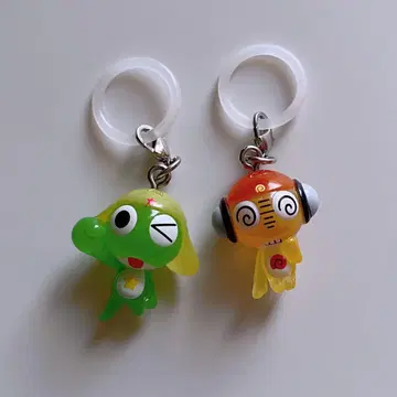 개구리 중사 케로로 메지루시 액세서리입니다 케로로&쿠루루