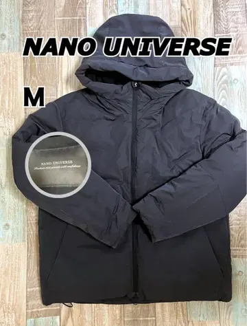 [새상품급] NANO UNIVERSE 차콜 그레이 다운 자켓 M