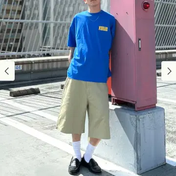 beams Dickies 와이드 팬츠