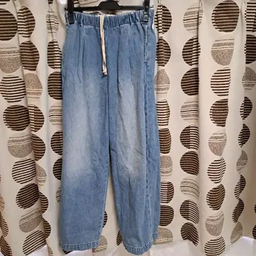 카구레 페이드 데님 이지 팬츠