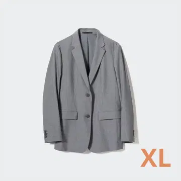 유니클로 테일러드 자켓 / 릴랙스 핏 그레이 XL