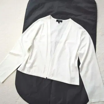 띠어리 COMPACT CARDI 가디건 화이트 L