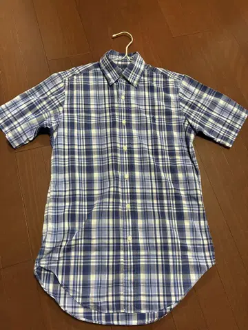 Ralph Lauren 반팔 셔츠 블루 계열 체크