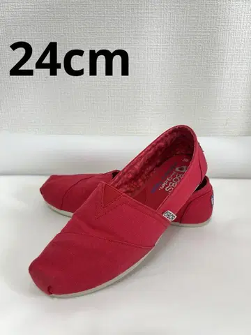 skechers BOBS 슬립온 24cm 스케쳐스 빨간색
