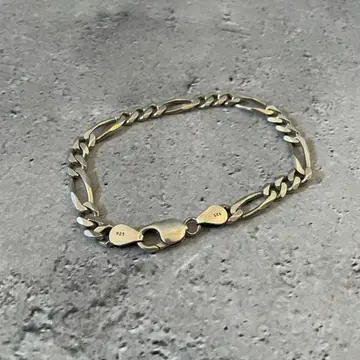 vintage ACPL oval chain bracelet SLV925