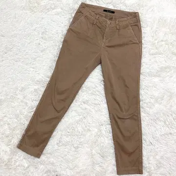 Johnbull 치노 팬츠 여성용 심플 캐주얼 카멜 (SS)