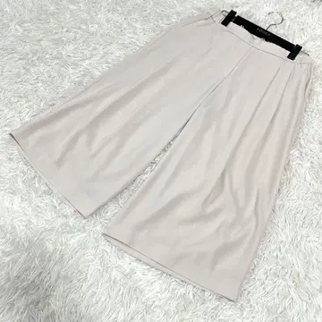새상품급 워셔블 데이지린 폭시 샤라샤라 팬츠 40