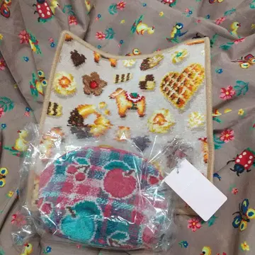새상품 B급 페일러 레트로 후르츠 파우치 피카 타임 손수건