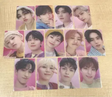 SEVENTEEN DREAM 클리어 트레카 weverse 특전 13장