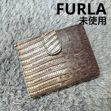 [미사용] FURLA 훌라 접이식 지갑 가죽