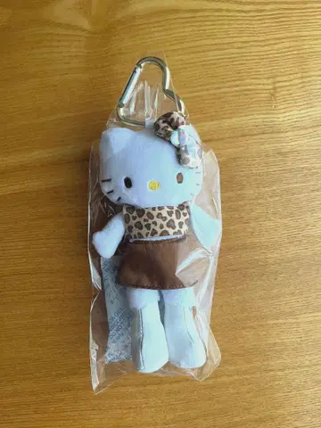 헬로키티 GOGO 갸루 스타일업 마스코트 레오파드 무늬 발길이 키티
