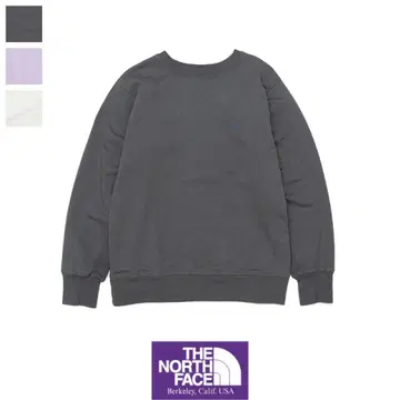 THE NORTH FACE 그레이 맨투맨 트레이닝복