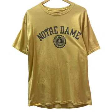 champion 챔피온 NOTRE DAME 칼리지 대학 구제 의류 T셔츠