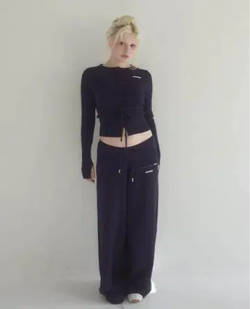 andmary Candice 팬츠 셋업 navy