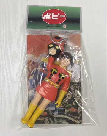 전파 인간 태클 얼굴 분리 소프트 비닐 인형 27cm 레트로 컬러