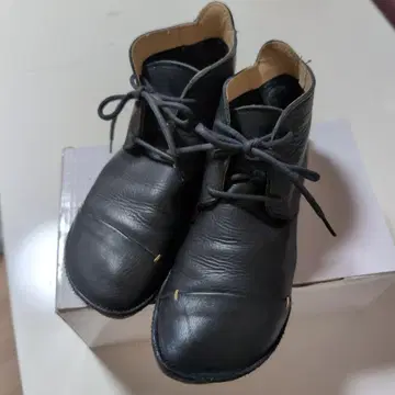 숏부츠 천연 가죽 D,knot 23.0
