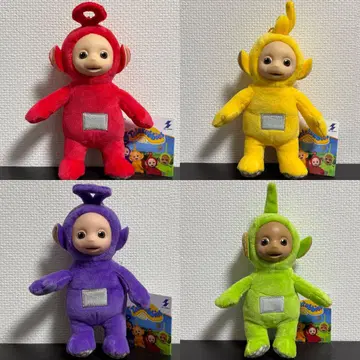 텔레토비즈 마스코트 볼체인 4종 세트 봉제인형
