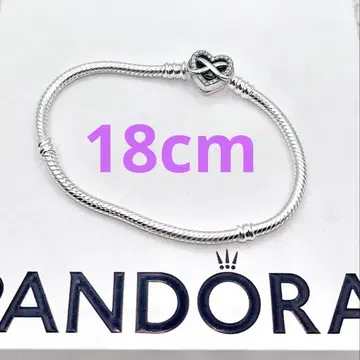 PANDORA 팔찌 85 Sparkling Infinity Heart