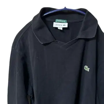 라코스테 LACOSTE 골프웨어 긴팔 셔츠 블랙 M 사이즈