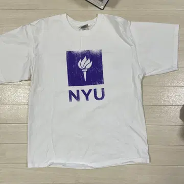 USA 제작 Goodwear NYU 티셔츠 L 사이즈 뉴욕 대학교