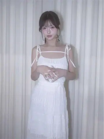 백 오픈 캐미 롱 원피스 다리치