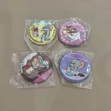 톰과 제리 패브릭 캔 참 4개 세트