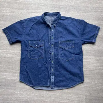 tenderloin 21ss WORK SHT B.D DENIM M 사이즈