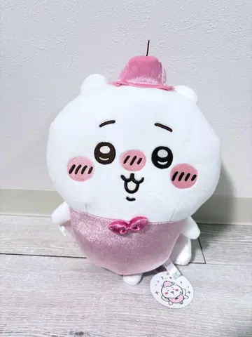 치이카와 (먼작귀) 봉제 인형 화이트 핑크