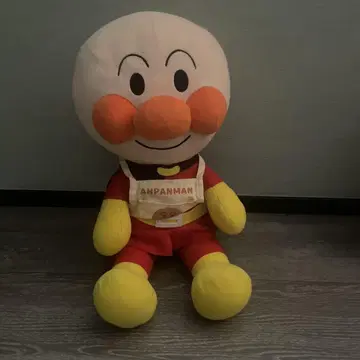 호빵맨 봉제 인형 에이프런 포함